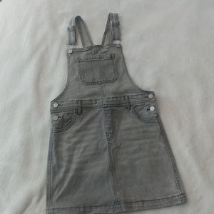 art class Girls denim jumpsuit / skirt